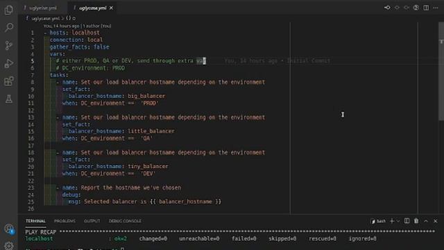 if/else expressions in Ansible and Jinja смотреть онлайн