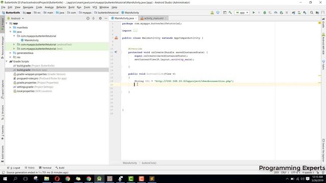Connect App to web server (php myadmin) using Volley in Android Studio PART 2 смотреть онлайн