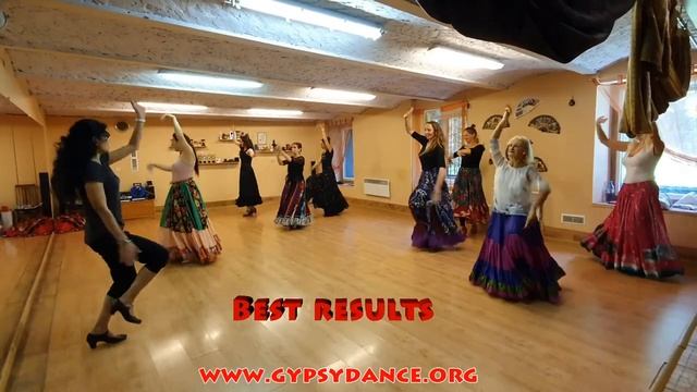 Мастер-классы по цыганскому танцу/Russian Gypsy dance workshops #цыганскийтанец смотреть онлайн
