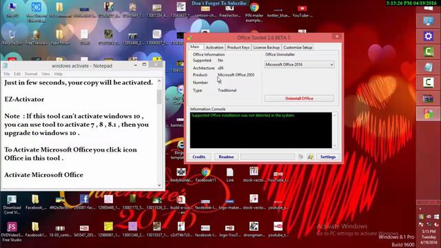 how windows activator 7/8/8.1/10 RemoveWAT windows loader 100% working смотреть онлайн