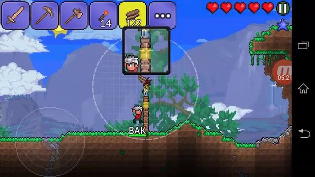 Terraria играем с другом и строим дом смотреть онлайн