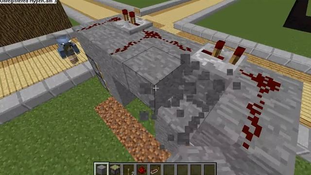 [Minecraft] Механизмы №4 - Самая компактная дверь 2x2 смотреть онлайн