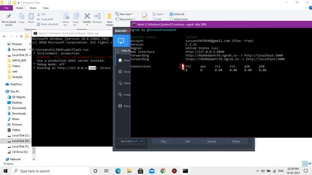 How To Do Port Forwarding With Python Flask And NGROK