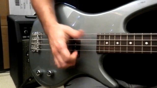 Ibanez Soundgear Gio Bass guitar demo смотреть онлайн