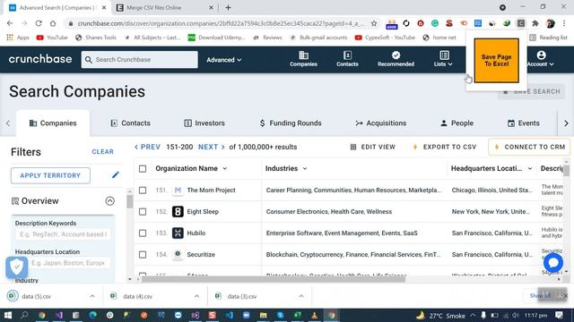 CrunchBase Data Scraping Extension | Extract Unlimited Leads without getting Blocked смотреть онлайн