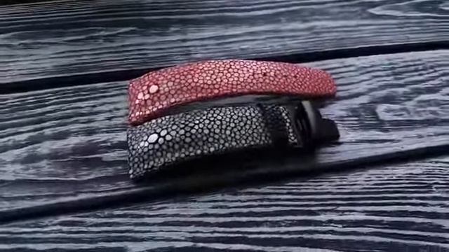 Ремешок для часов из кожи ската смотреть онлайн