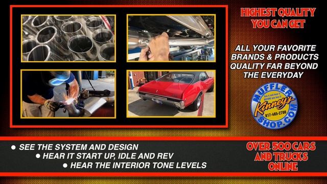 1966 Chevy Nova Kinney's Street Demon Performance Exhaust System смотреть онлайн