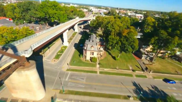 Dji FPV flight waterfront park Louisville Ky смотреть онлайн