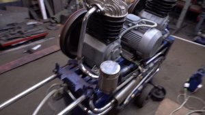 мощный компрессор своими руками для пескоструя (Часть 1)