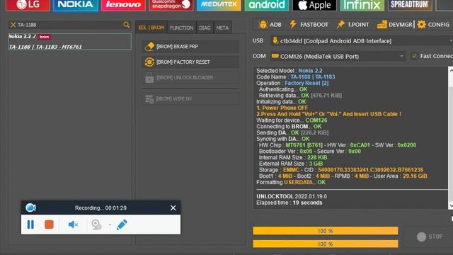Nokia C10 [TA-1342] factory reset- Nokia 7 Plus ]TA-1046] Erase FRP | Factory Reset | Flashing смотреть онлайн