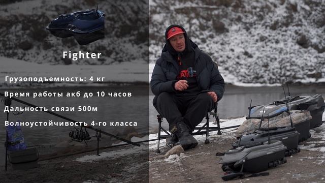 Прикормочные кораблики BOATMAN - Обзор модельного ряда Actor, Actor plus, Fighter, Leader. смотреть онлайн