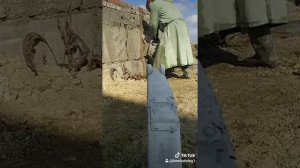 Ручная резка ФБС блоков+бетон, толщина 40см