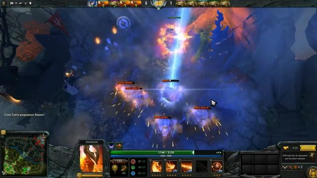Dota 2 имба связки героев Феникса и Луны смотреть онлайн