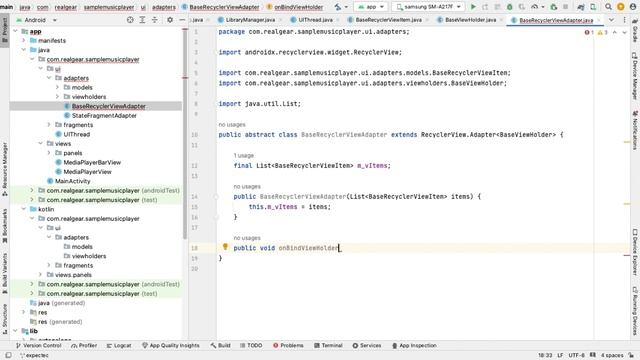 Android Studio | Music Player Tutorial | Java | Part 3 смотреть онлайн