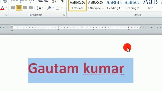 Ms Word Mein Text Ko Page Ke Center Ya Middle Mein Kaise KareText Vertical Center In Page In Word