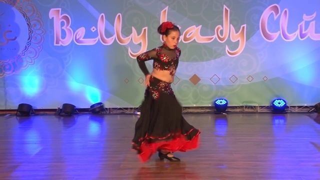 Liya Chokhelishvili Flamenco Bellydancer - BLC 2017