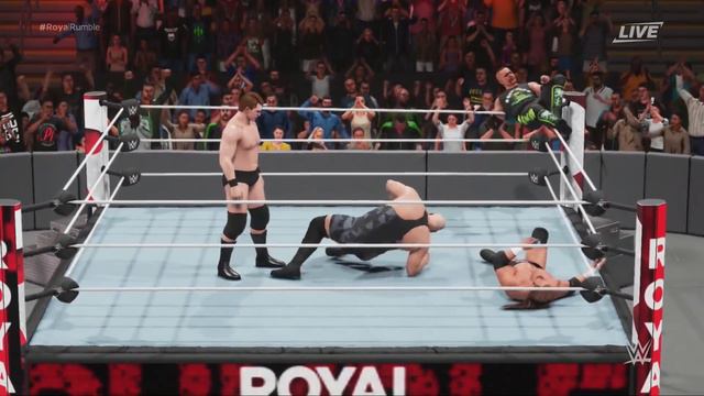 WWE 2K19 - 30 MAN ATTITUDE ERA ROYAL RUMBLE!! смотреть онлайн