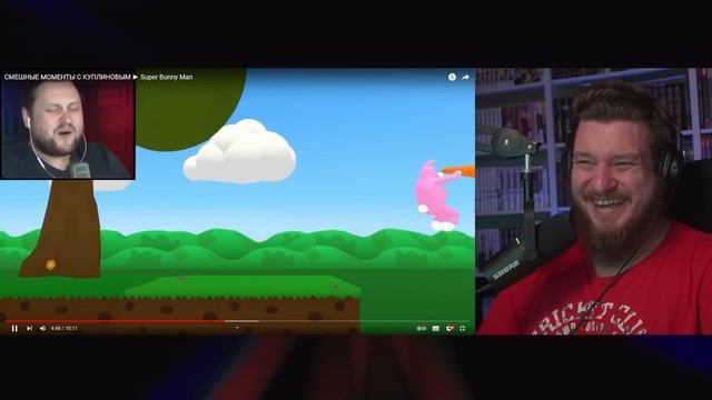СМЕШНЫЕ МОМЕНТЫ С КУПЛИНОВЫМ ► Super Bunny Man | РЕАКЦИЯ НА КУПЛИНОВА смотреть онлайн