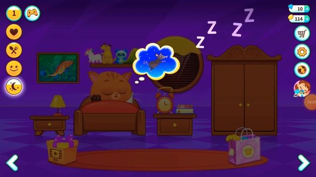 Весёлый КОТИК БУБУ #1. Знакомство с Бубу. Мультик ИГРА про Кота.