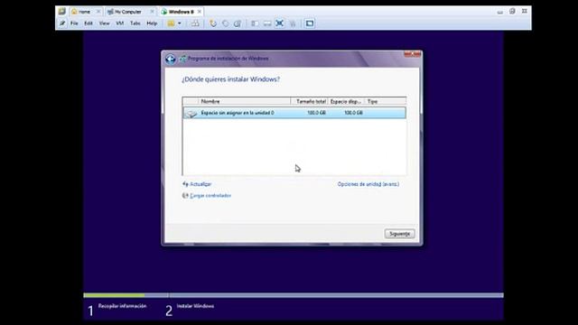 Instalacion De Windows 8 