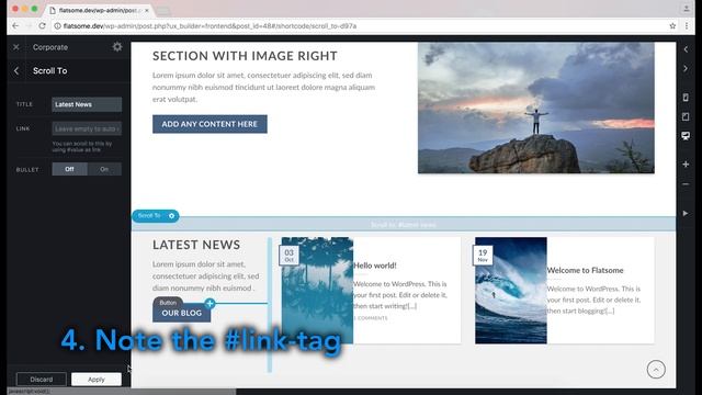 How to create 'Scroll To' link смотреть онлайн