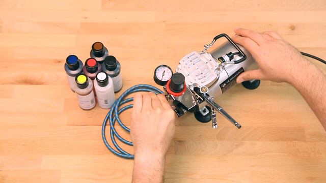 Point Zero Airbrush Kit Basic Setup смотреть онлайн