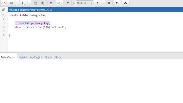 Banco de Dados com PostgreSQL - #04 - Criando tabela смотреть онлайн