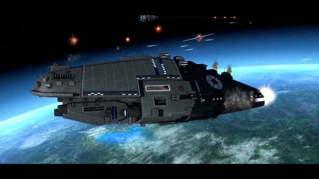Star Wars The Clone Wars - Massive Epic Space Battle! (Cinematic) | Empire At War
