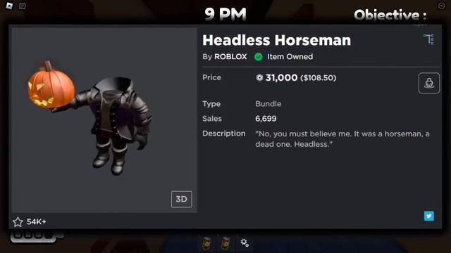 WHY IS Headless Horseman BACK ON-SALE EARLY!? And More Random Halloween Accessories! (ROBLOX) смотреть онлайн