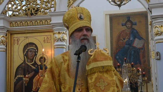 3 ноября 2019 года, проповедь Преосвященного Мефодия "История о Лазаре и богаче" смотреть онлайн