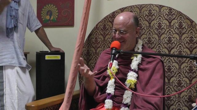 Шрила Индрадьюмна Свами--заключительная лекция в храме смотреть онлайн
