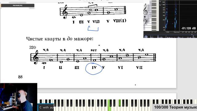 №100 Теория музыки за 300 дней Фридкин Практическое руководство по музыкальной грамоте стр 83 91 смотреть онлайн