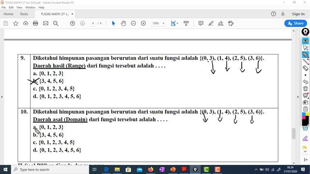 LATIHAN SOAL FUNGSI | MATEMATIKA KELAS 8 | PART 1 смотреть онлайн