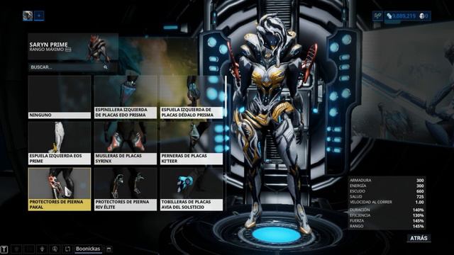 Saryn Prime Fashion Frame | Warframe | Gameplay смотреть онлайн