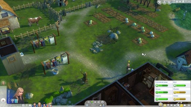 Ждём первый снег❄ - Выжить на ферме #7 (Загородная жизнь) Симс 4 смотреть онлайн