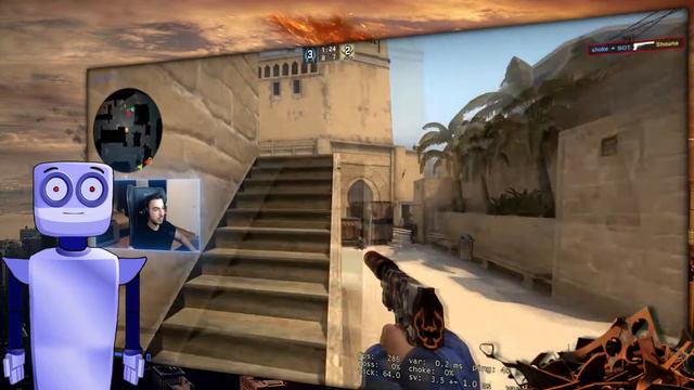 РЕАКЦИЯ: ШОК ПОМОГ АПНУТЬ КАЛАША. ЕГОР КРИД - ПУТЬ ДО ГЛОБАЛА CS:GO смотреть онлайн