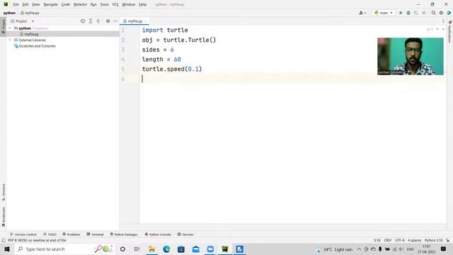 Python Learning| Python Tutor| Turtle library of Python. смотреть онлайн