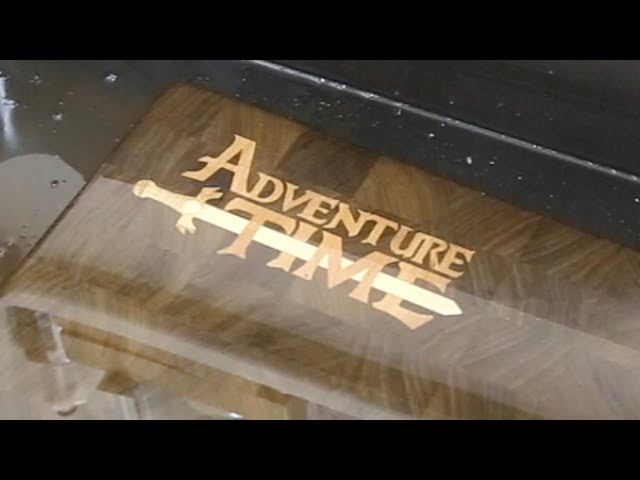 "Adventure time" end grain cutting board смотреть онлайн
