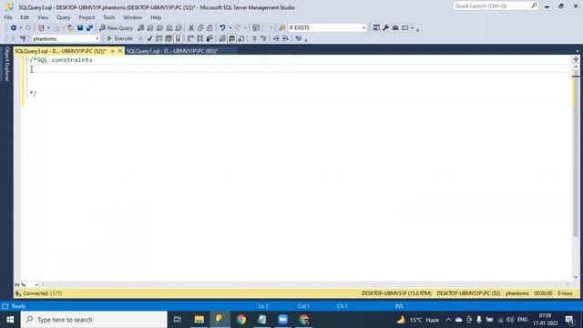 Data Types and Constraint in MS SQL Server смотреть онлайн