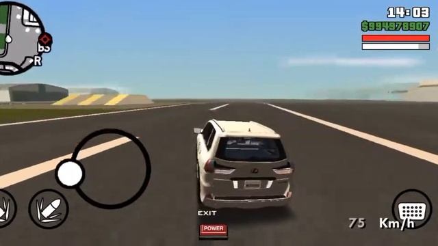 LEXUS LX 570 MOD FOR GTA SAN ANDROID BY SLEEGEN GAMER