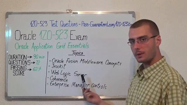 1Z0-523 – Oracle Exam Application Grid Test Essentials Questions смотреть онлайн