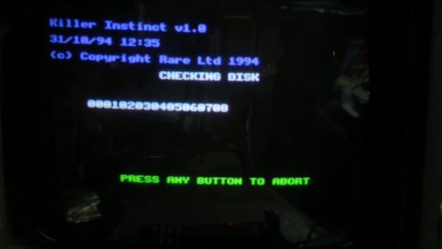 Killer Instinct 1 by Midway PCB arcade games 1994 смотреть онлайн