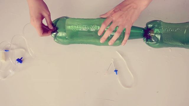 Градина от пластмасови бутилки с капково напояване смотреть онлайн