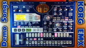 Korg Electribe EMX -  грувбокс 2004 года. Небольшой обзор и послушаем 6 Demo songs.