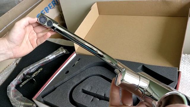 Распаковка - Смеситель Kaiser Merkur 26044 смотреть онлайн