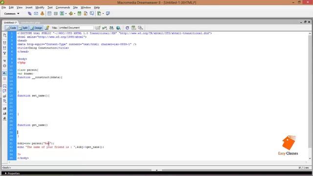 PHP Tutorial in Hindi - Constructor method in PHP смотреть онлайн