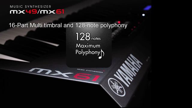 YAMAHA MUSIC SYNTHESIZER MX49/MX61 Intro Movie смотреть онлайн