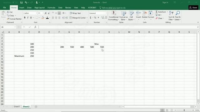 MIN & MAX Functions (Excel 2016 - Tutorial #36) смотреть онлайн