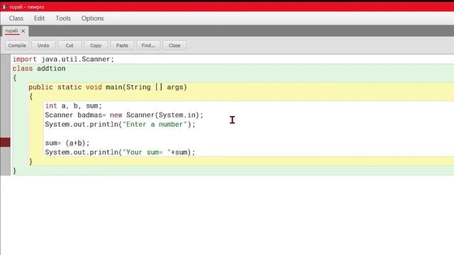 USER INPUT PROGRAMM IN JAVA | SCANNER | ADDITION BY THE USER INPUT | BLUE J | BADMAS PROGRAMMER смотреть онлайн