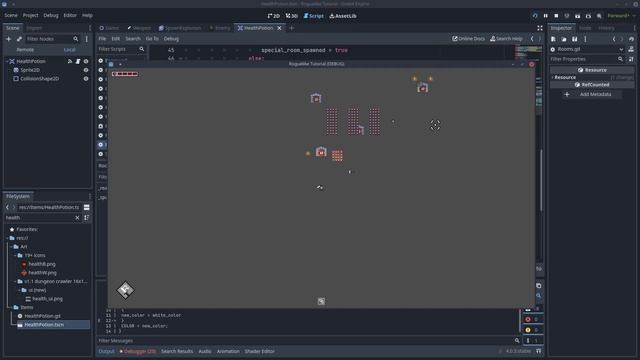 Make a Godot Roguelike Part 19 - Porting to Godot 4 смотреть онлайн